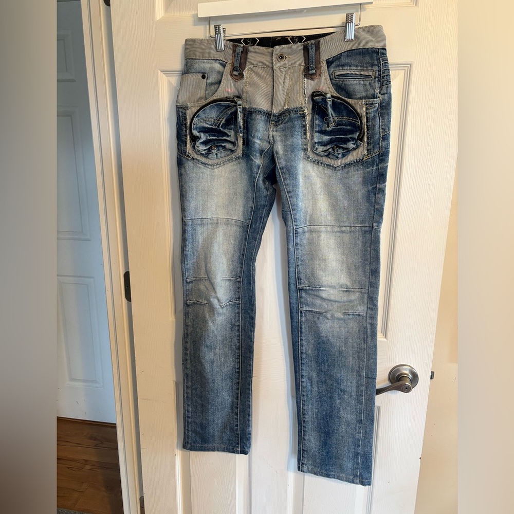 PPFM Blue Denim Designer Jeans Sz 31